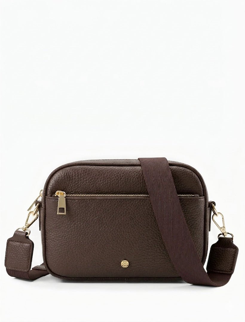 Ruby London Cross Body Bag Chocolate - Zjoosh