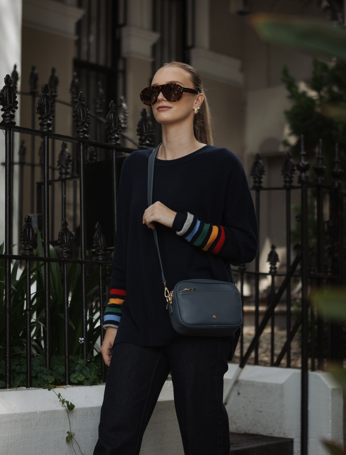 Ruby London Cross Body Bag Denim - Zjoosh
