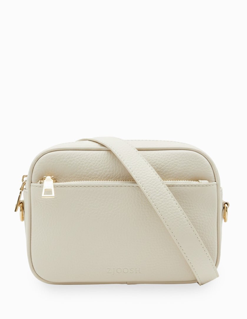 Ruby London Cross Body Bag Ecru - Zjoosh