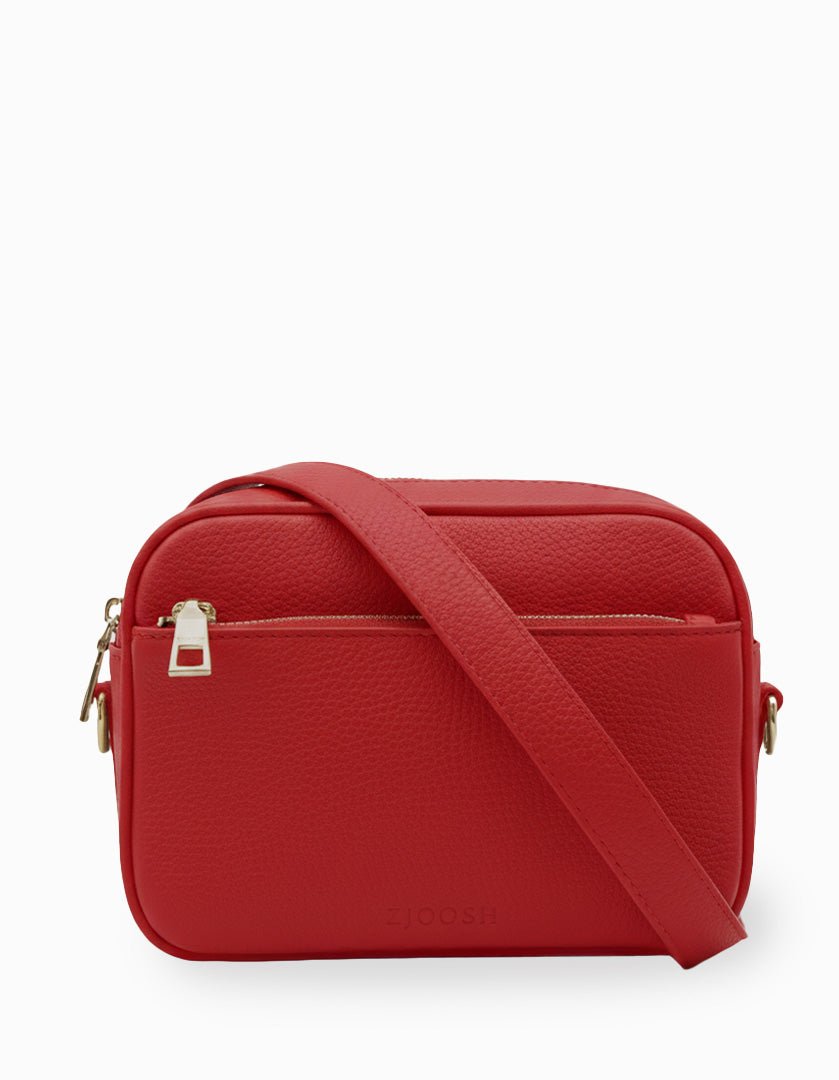 Ruby London Cross Body Bag Red - Zjoosh