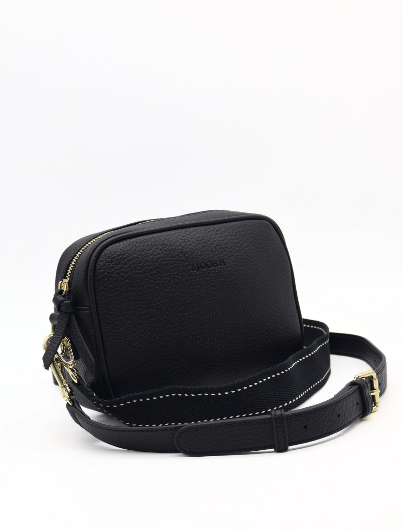 Ruby Sports Cross Body Bag Black - Zjoosh