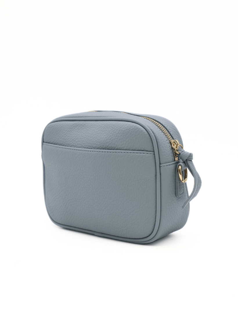 back view dusty blue cross body bag from zjoosh