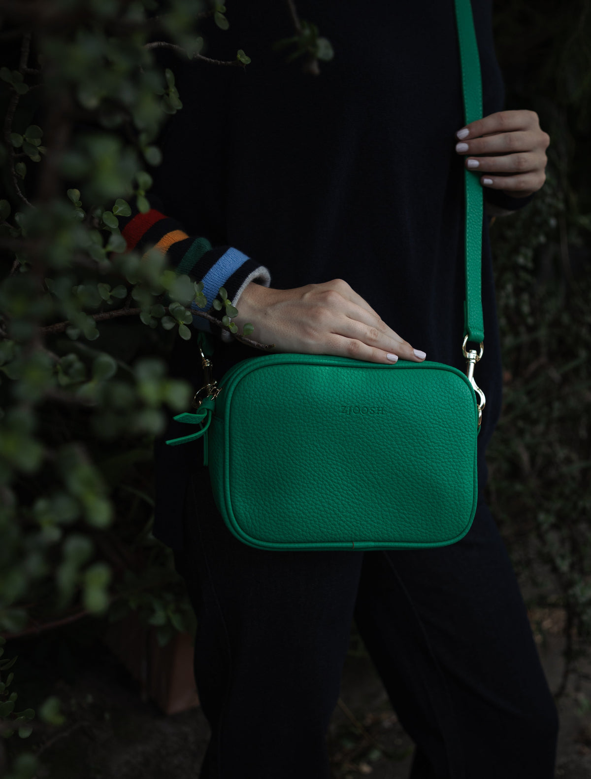 Ruby Sports Cross Body Bag Emerald - Zjoosh