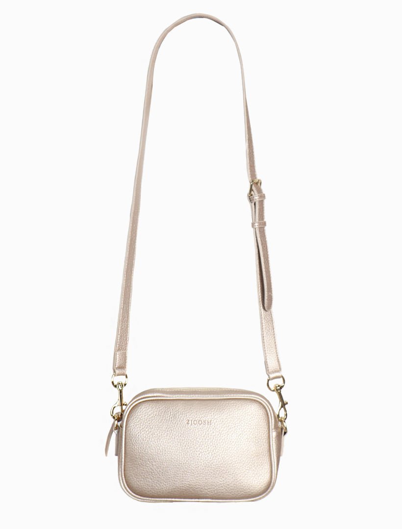 Ruby Sports Cross Body Bag Gold - Zjoosh