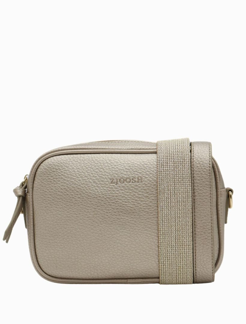 Ruby Sports Cross Body Bag Gold - Zjoosh