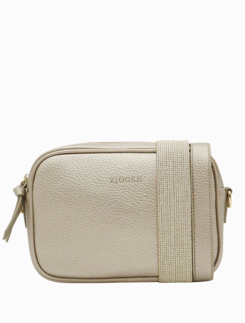 Ruby Sports Cross Body Bag Gold - Zjoosh