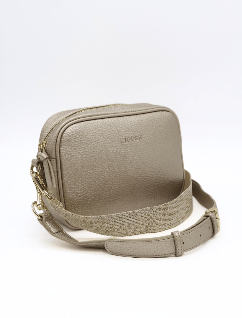 Ruby Sports Cross Body Bag Gold - Zjoosh