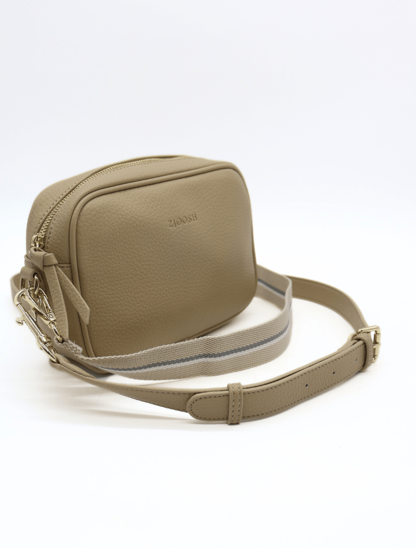 Ruby Sports Cross Body Bag Nude - Zjoosh