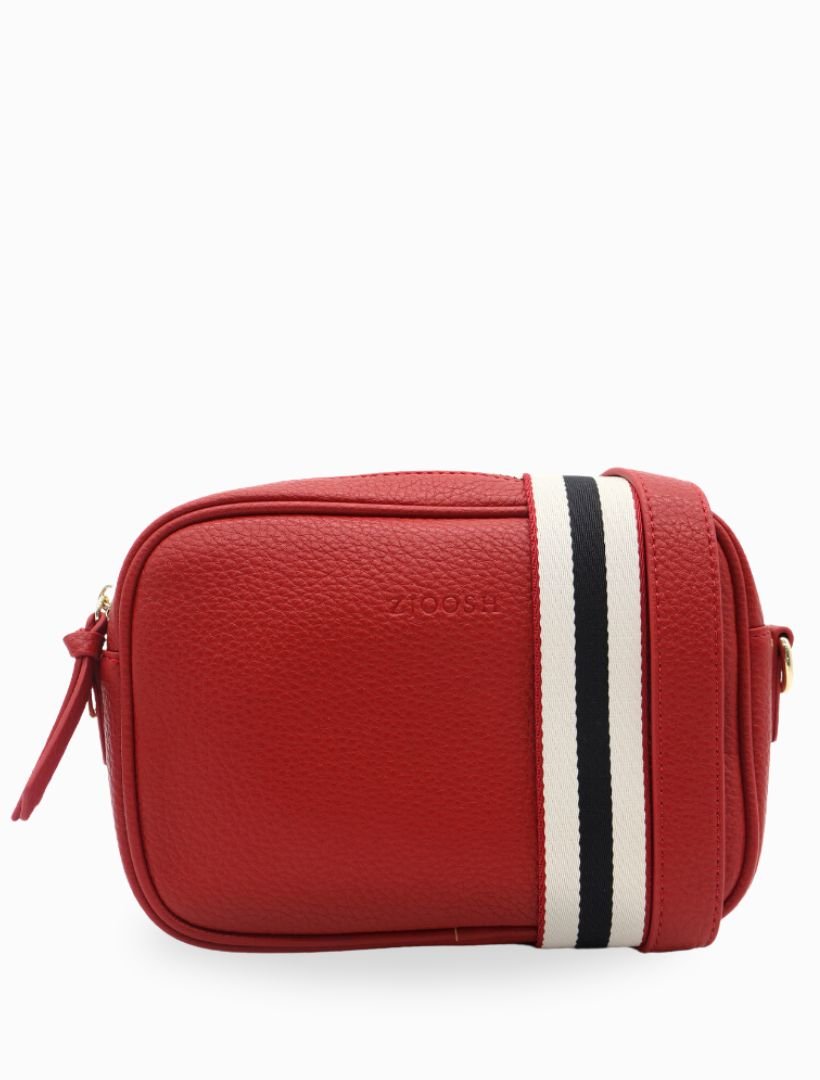 Ruby Sports Cross Body Bag Red - Zjoosh