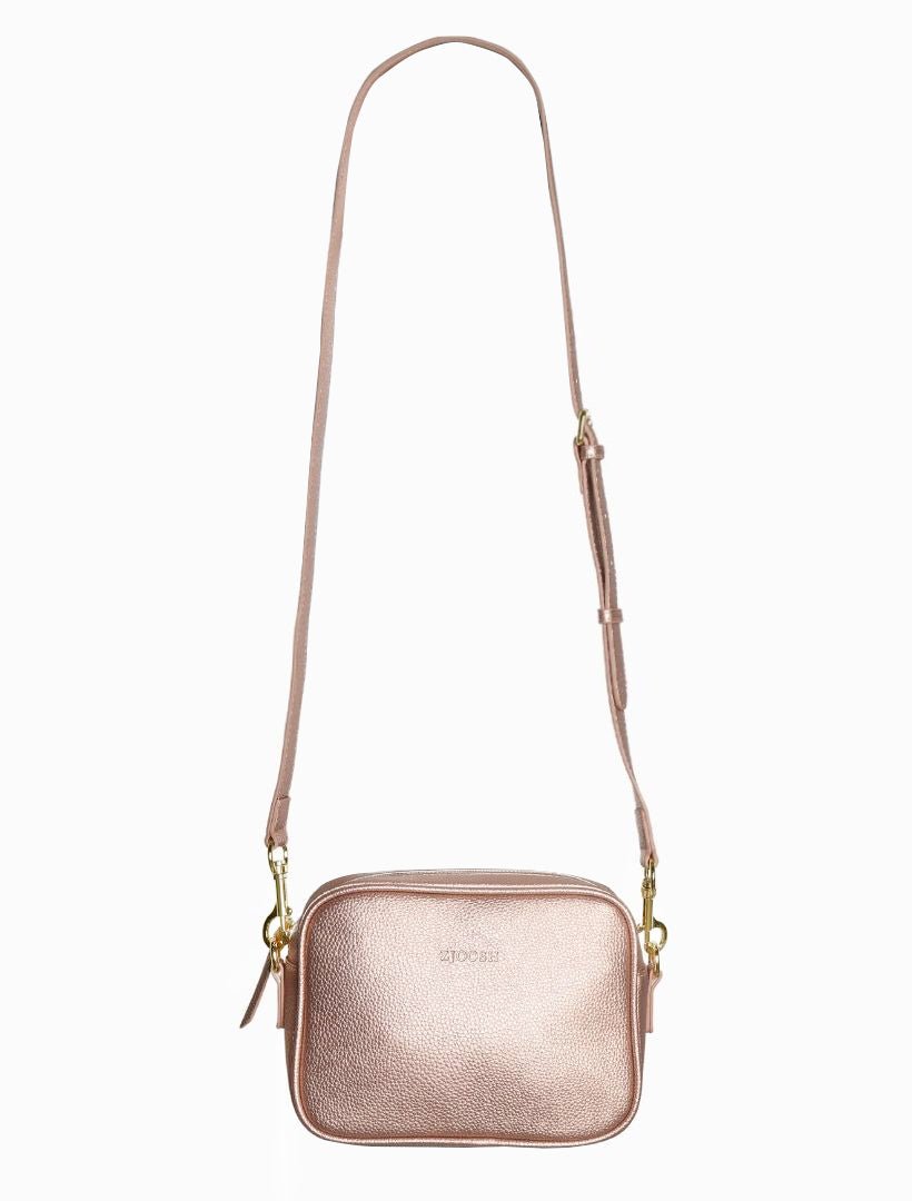 Ruby Sports Cross Body Bag Rose Gold - Zjoosh