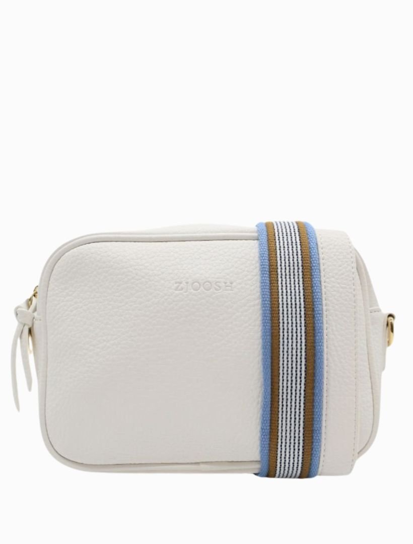 Ruby Sports Cross Body Bag White - Zjoosh