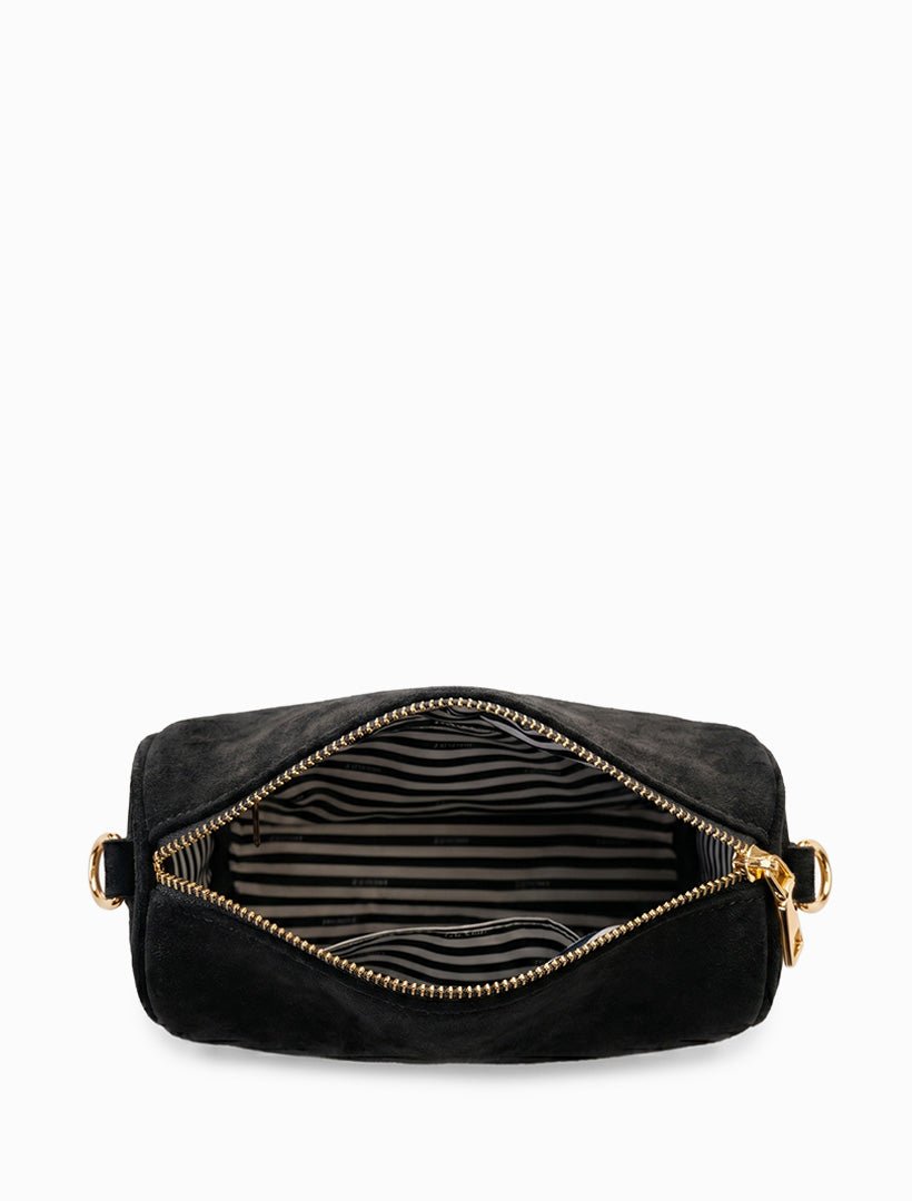 Rumi Eco Suede Bag Black - Zjoosh