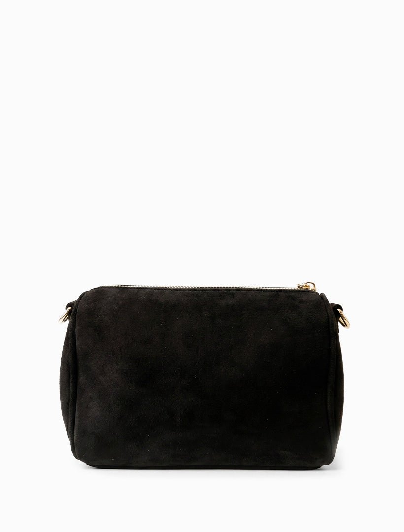 Rumi Eco Suede Bag Black - Zjoosh