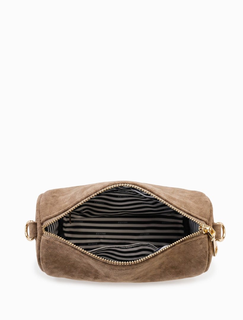 Rumi Eco Suede Bag Tan - Zjoosh