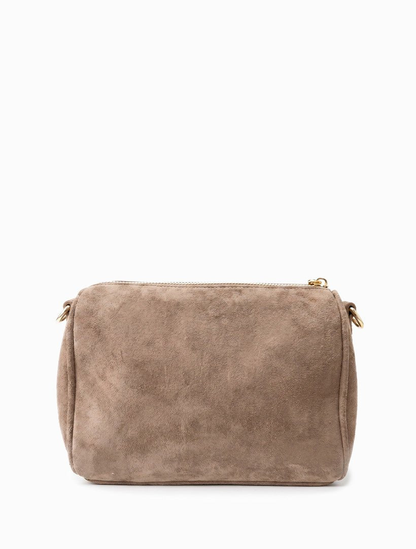 Rumi Eco Suede Bag Tan - Zjoosh