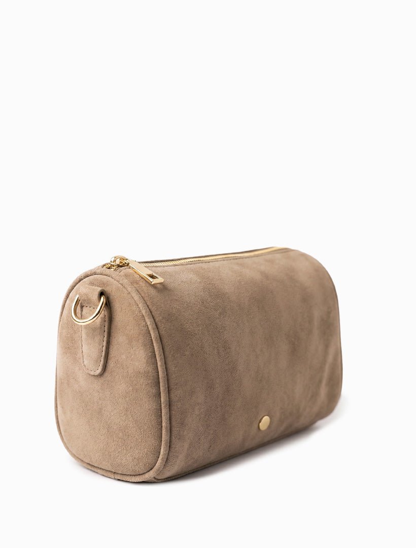 Rumi Eco Suede Bag Tan - Zjoosh