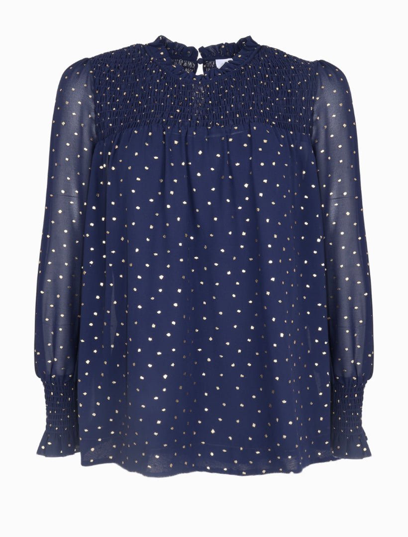 Sally Top Navy - FINAL SALE - Zjoosh