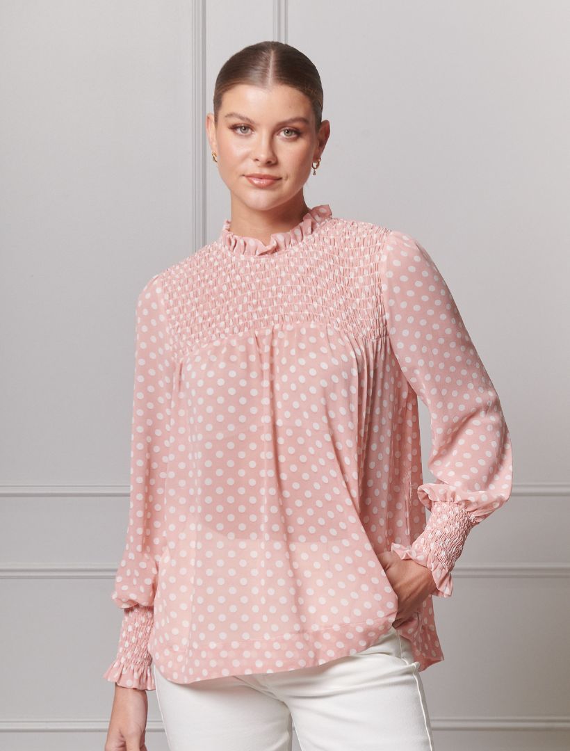 Sally Top Pink - Zjoosh