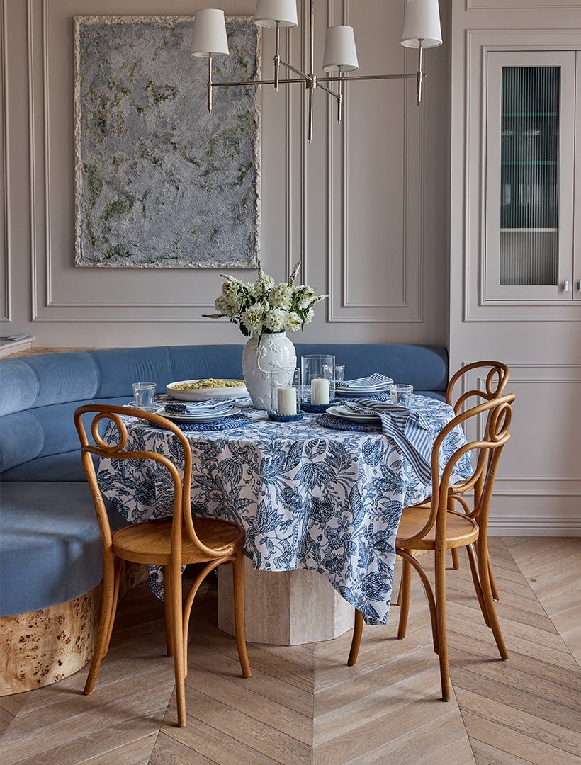 Samara Tablecloth Dark Blue - Zjoosh