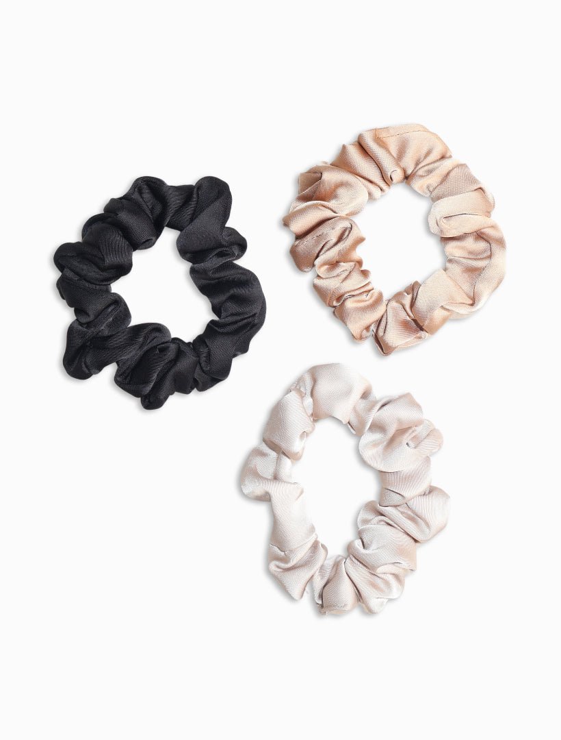 Scrunchie Set of 3 Neutrals - Zjoosh