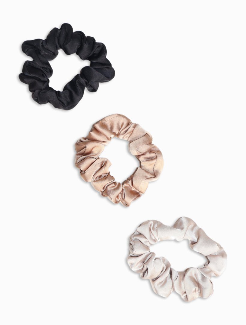 Scrunchie Set of 3 Neutrals - Zjoosh