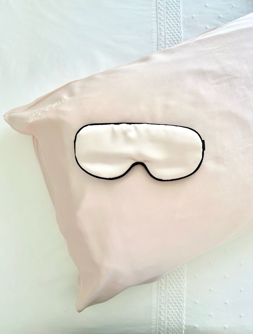 Silk Eye Mask Pink - Zjoosh