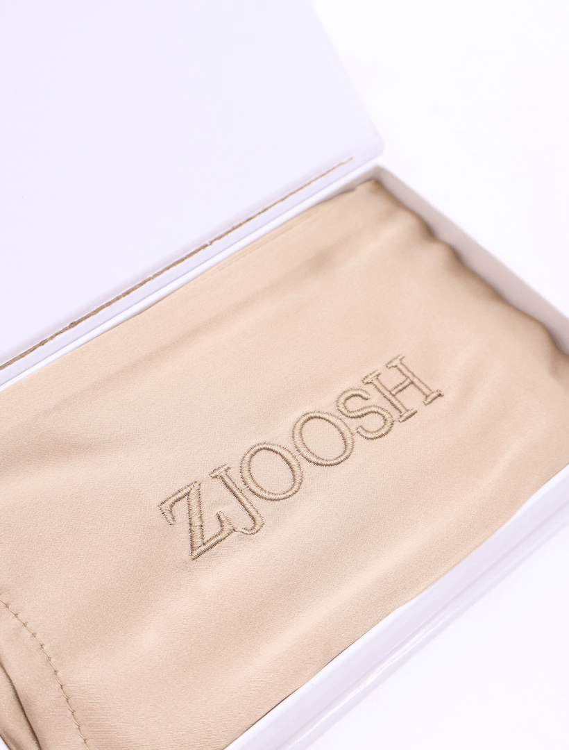 Silk Pillowcase Champagne - Zjoosh