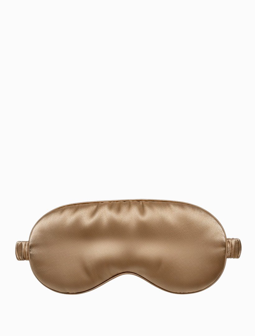 Silk Sleep Mask Champagne - Zjoosh