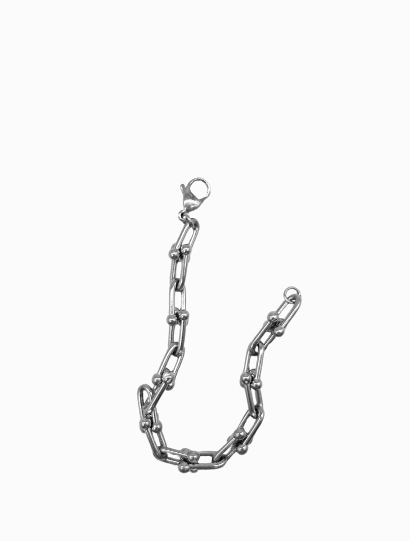 Silver Link Bracelet - Zjoosh