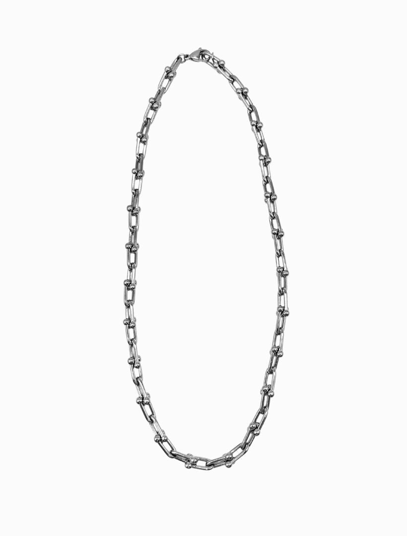 Silver Link Necklace - Zjoosh