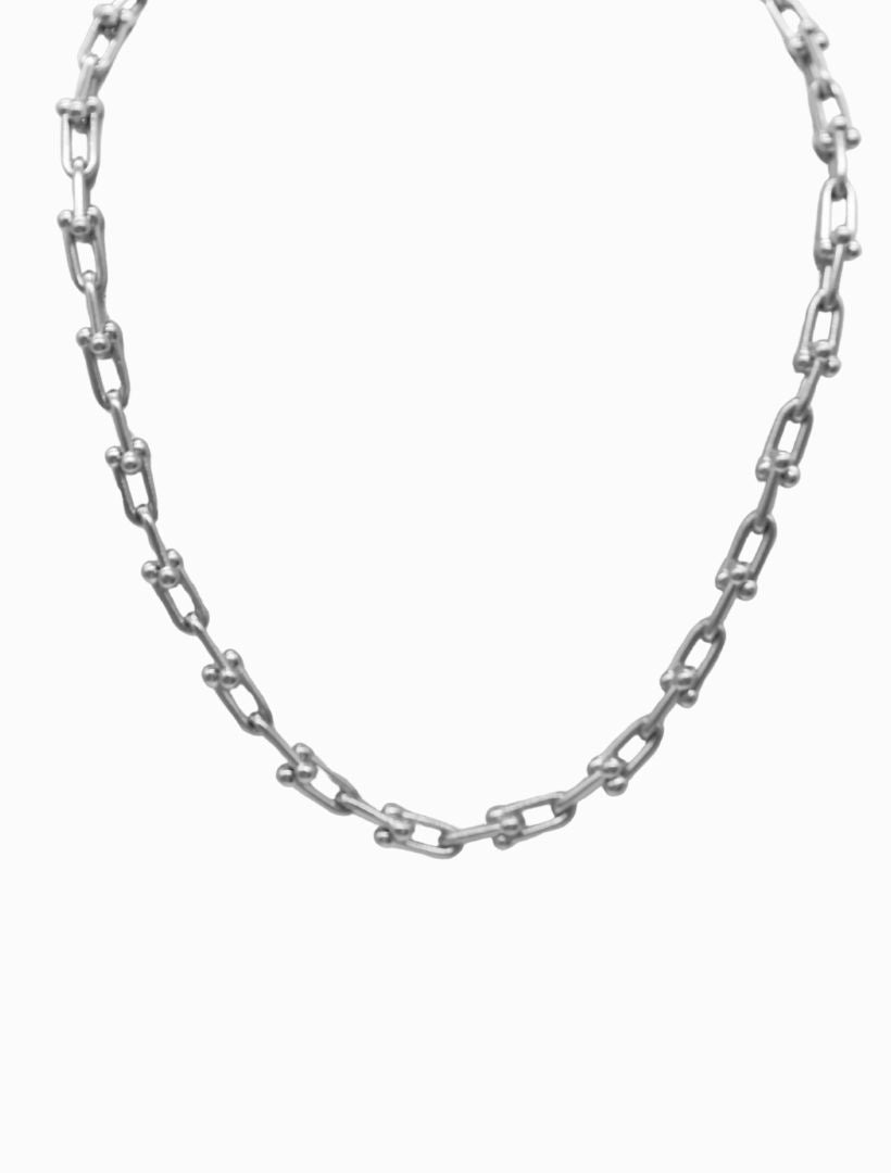 Silver Link Necklace - Zjoosh