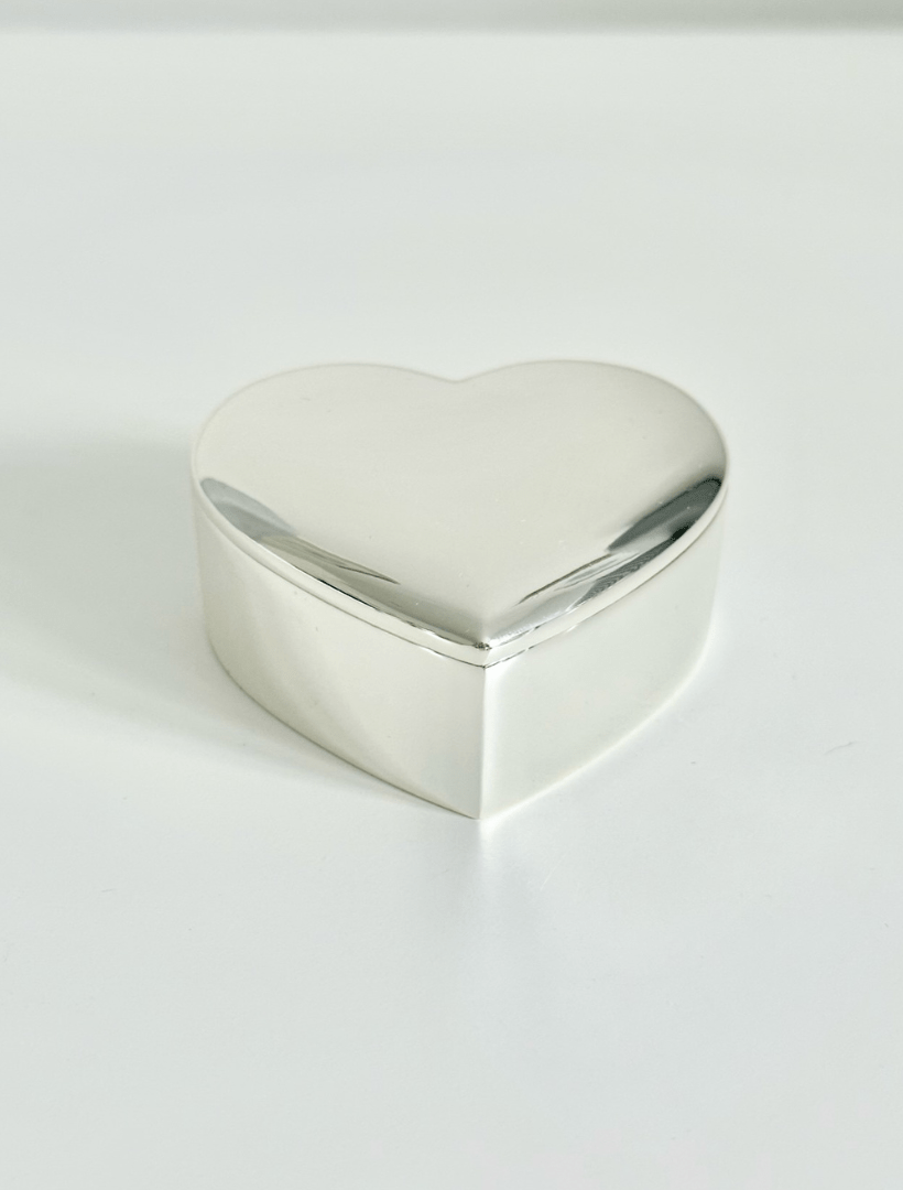 Silver Plated Heart Box - Zjoosh