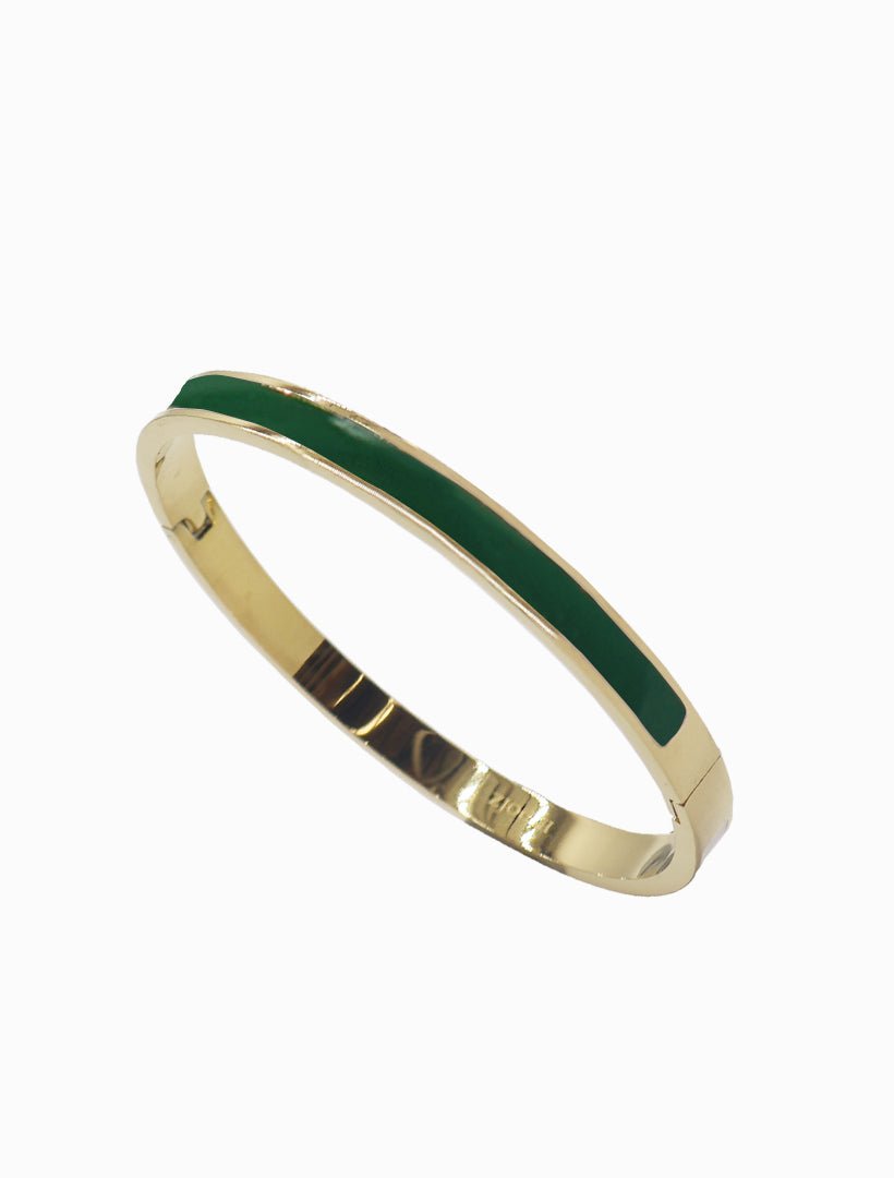 Skinny Bangle Meadow Green - Zjoosh