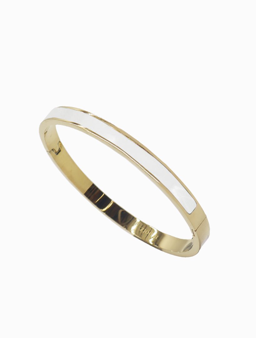 Skinny Bangle White - Zjoosh