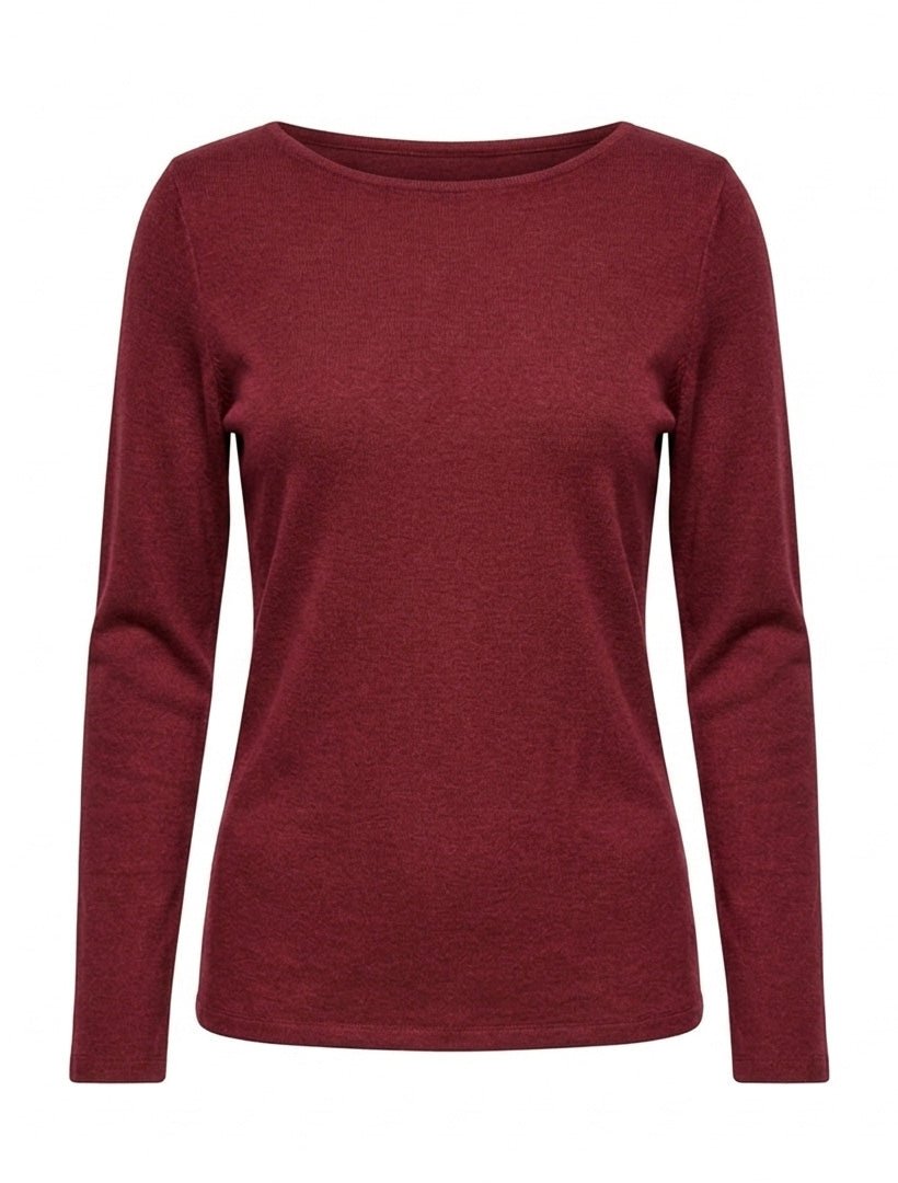 Sophia Long Sleeve Top Pinot - Zjoosh