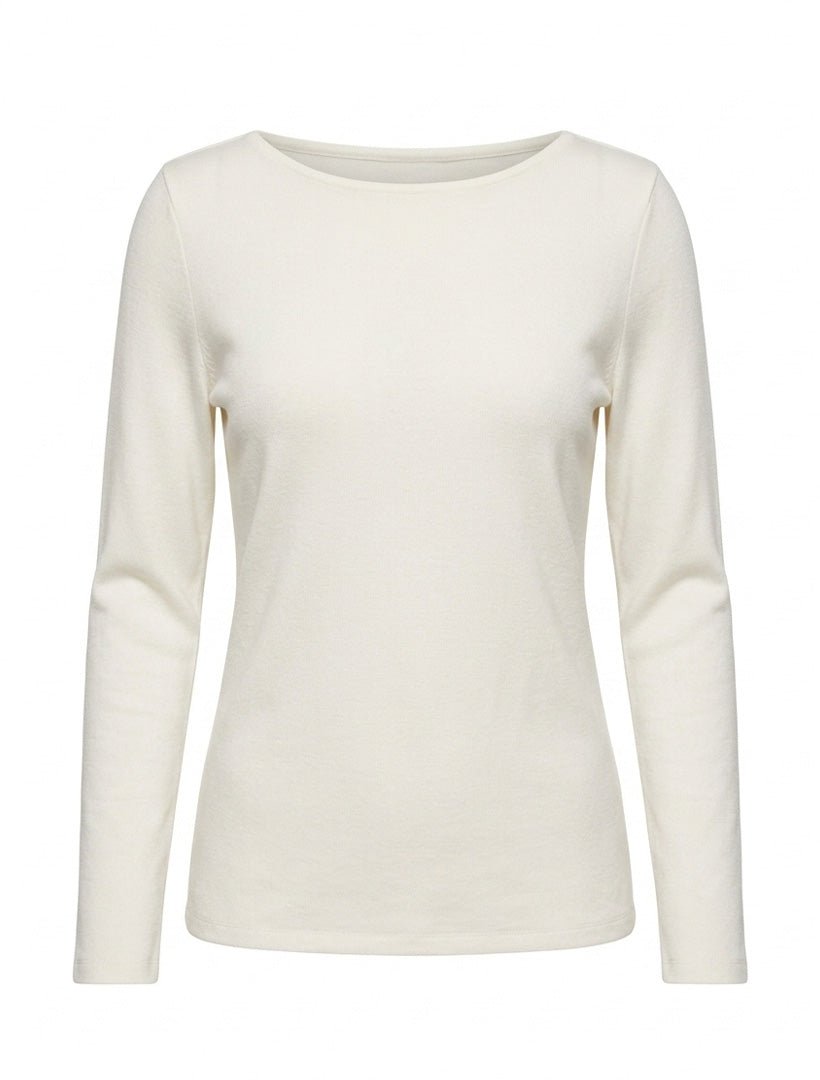 Sophia Long Sleeve Top White - Zjoosh