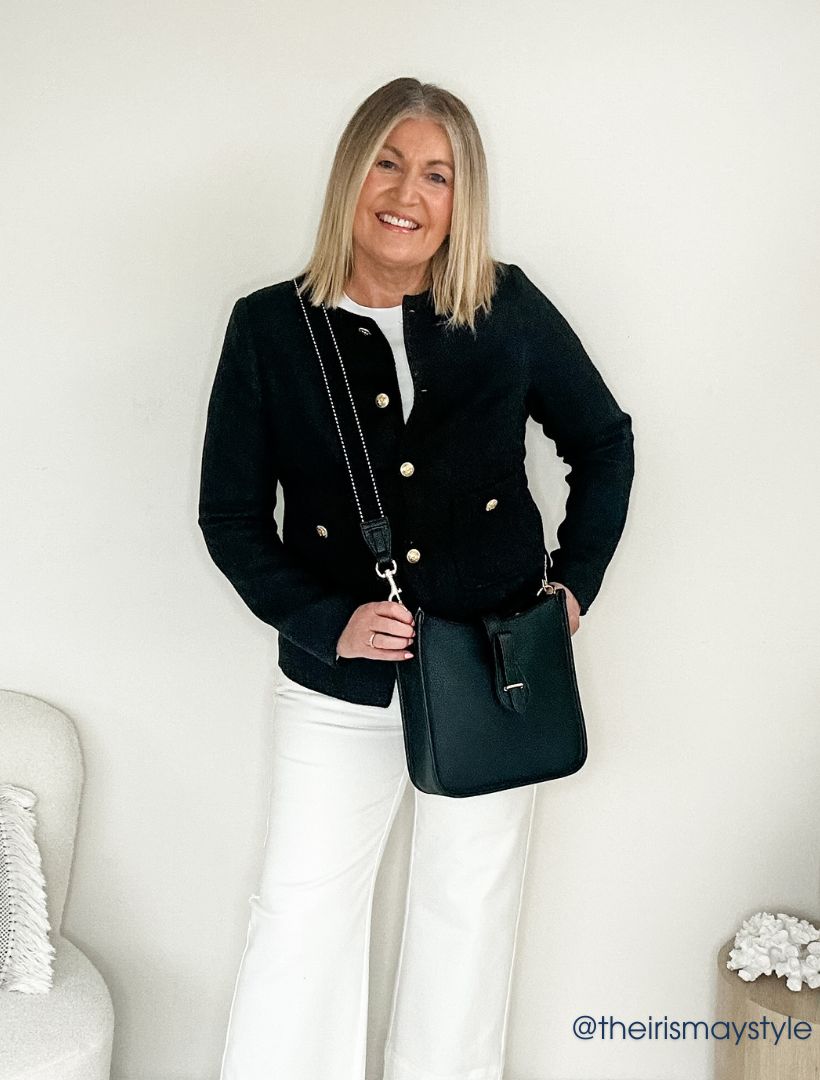 Jeanne Jacket Black - Zjoosh