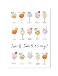 Spritz Hooray Card