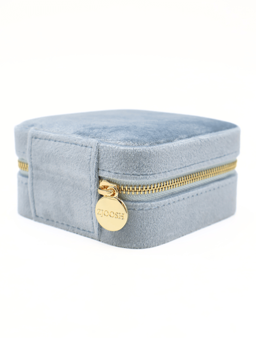 Square Jewellery Case Blue - Zjoosh