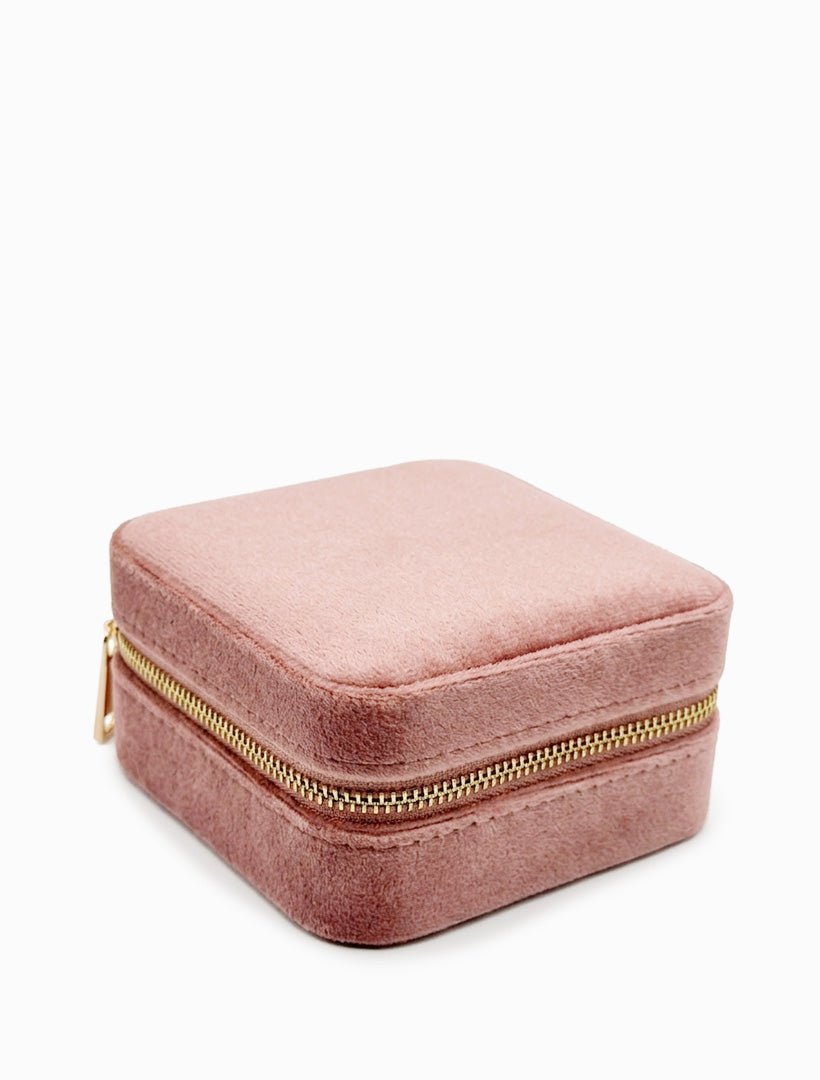 Square Jewellery Case Blush - Zjoosh