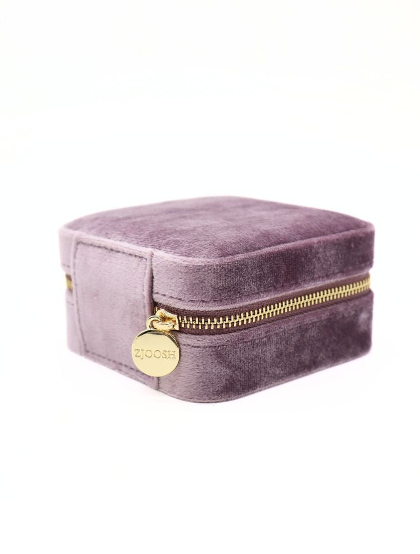 Square Jewellery Case Lilac - Zjoosh