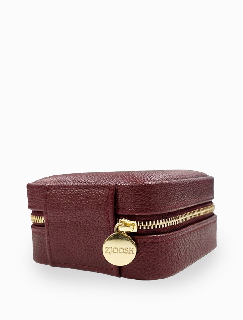 Square Jewellery Case Pebble Pinot - Zjoosh