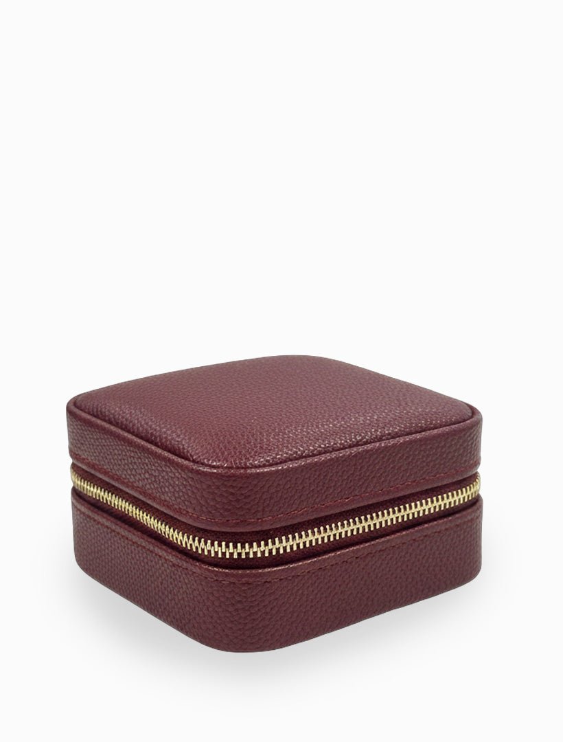 Square Jewellery Case Pebble Pinot - Zjoosh