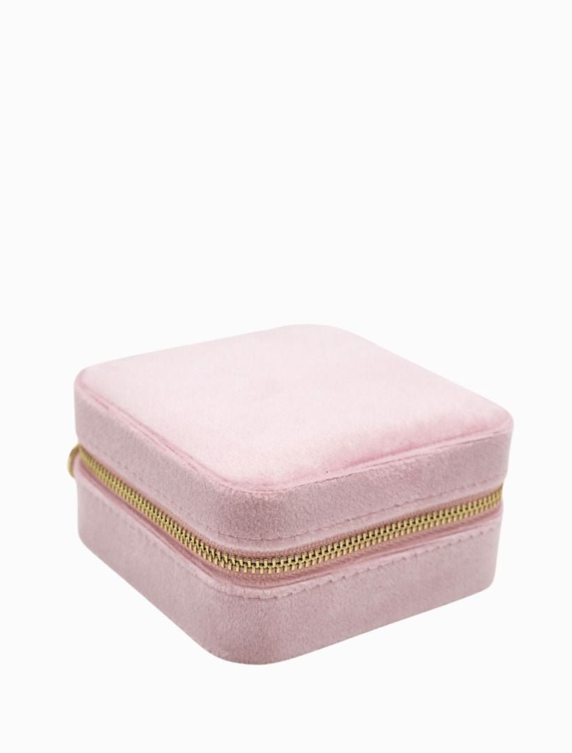 Square Jewellery Case Pink - Zjoosh