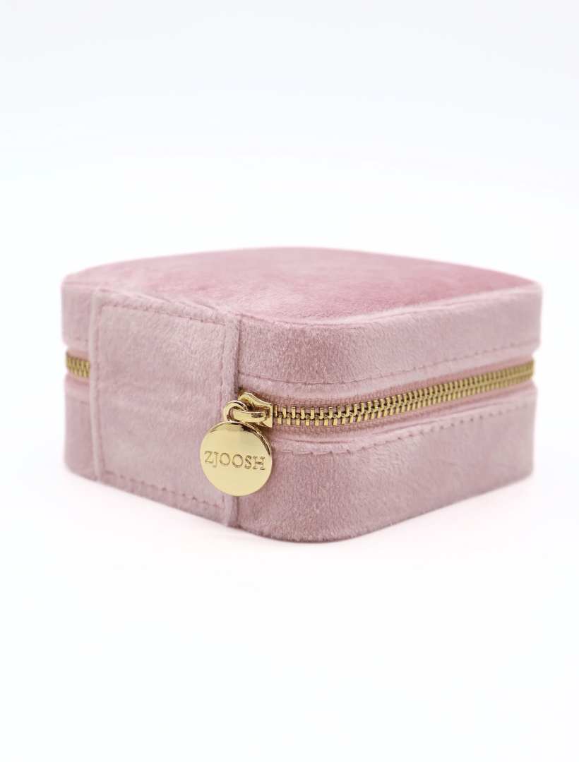 Square Jewellery Case Pink - Zjoosh