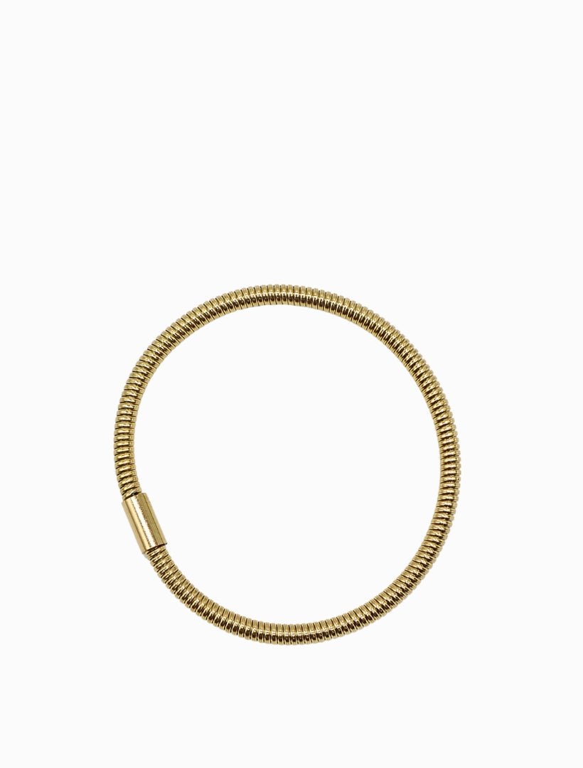 Stainless Mesh Bracelet Gold - Zjoosh