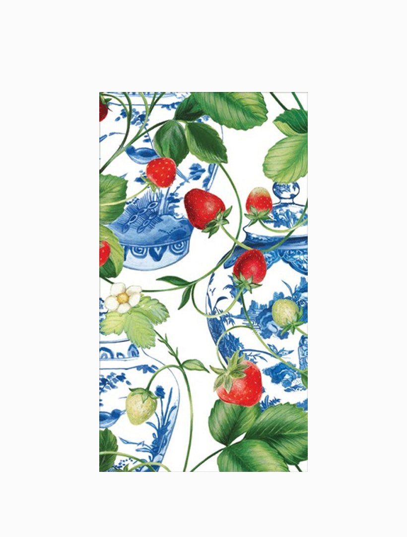 Strawberries and Cream Napkins - Zjoosh