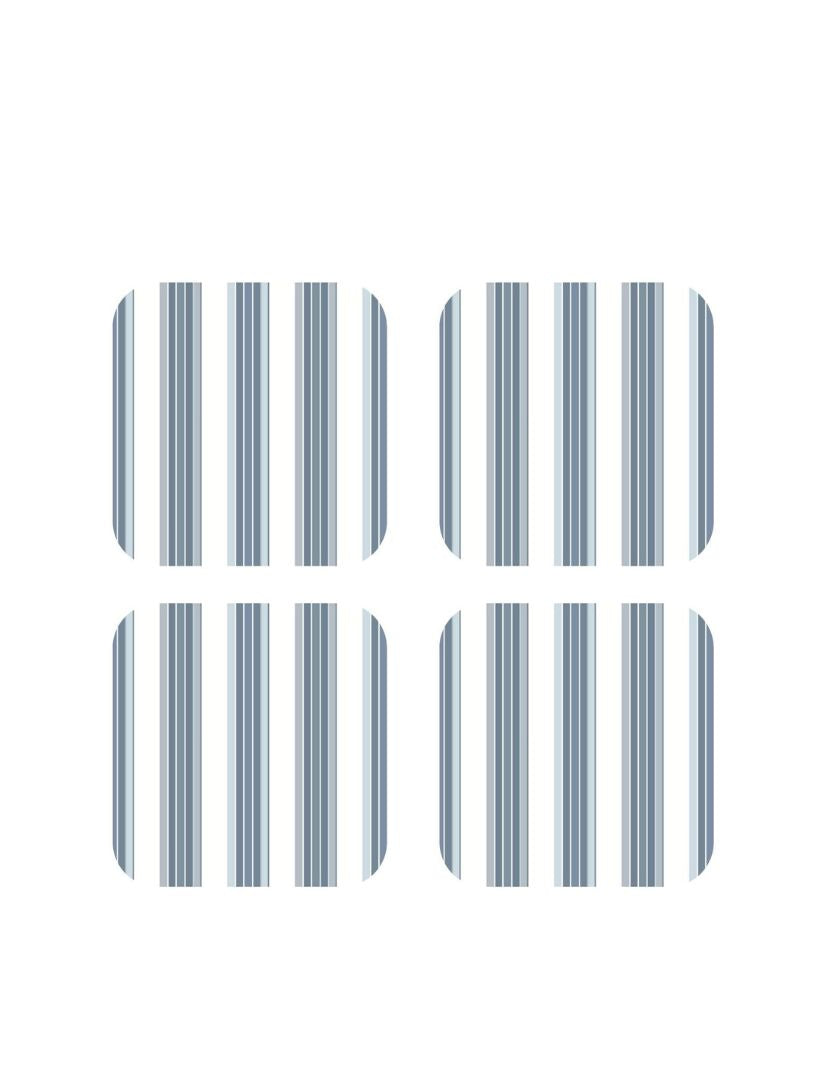 Coastal Stripes Coasters (Set of 4)