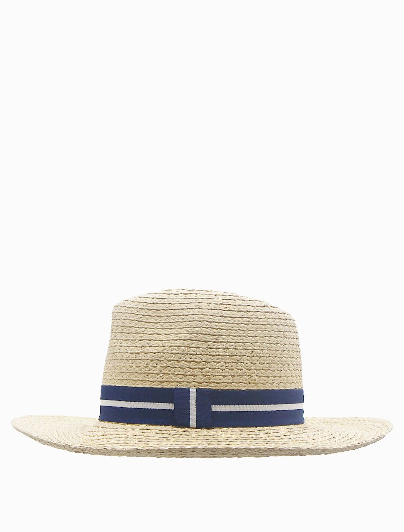 Summer Fedora Navy Stripe - Zjoosh