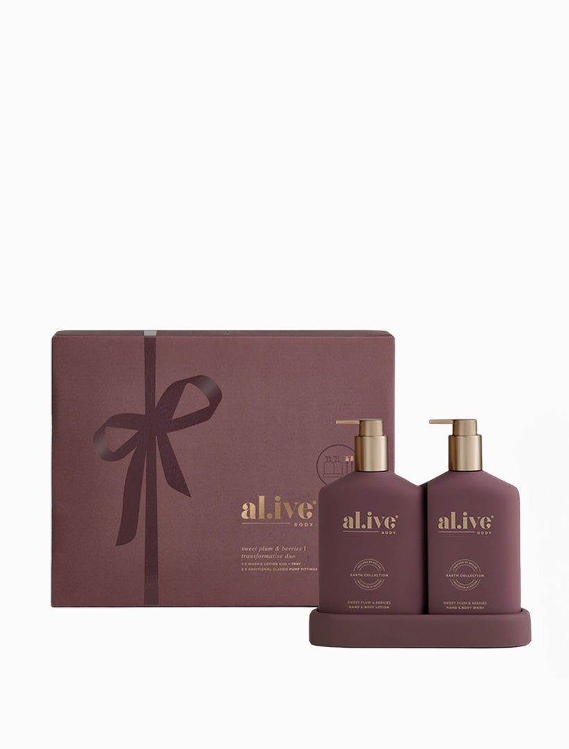 Sweet Plum and Berries Transformative Duo 500ml - Zjoosh